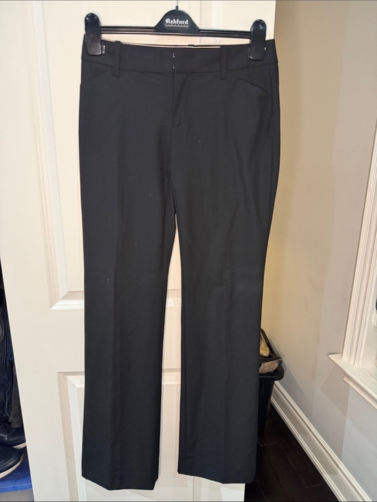 GAP Pants - GAP Black Women's Straight-Leg Trousers